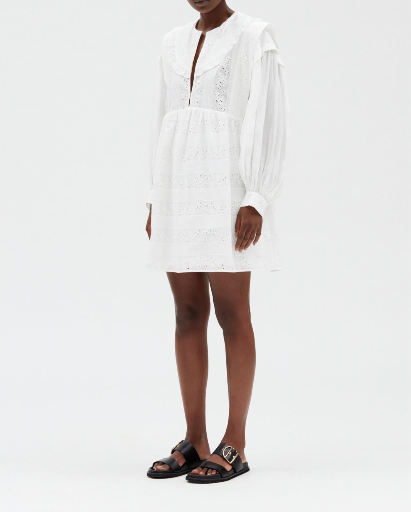 Claudie Pierlot - Robe C&T - Russa - Blanc