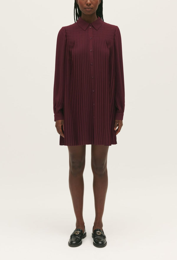 Claudie Pierlot - Robe C&T - Radia - Bordeaux