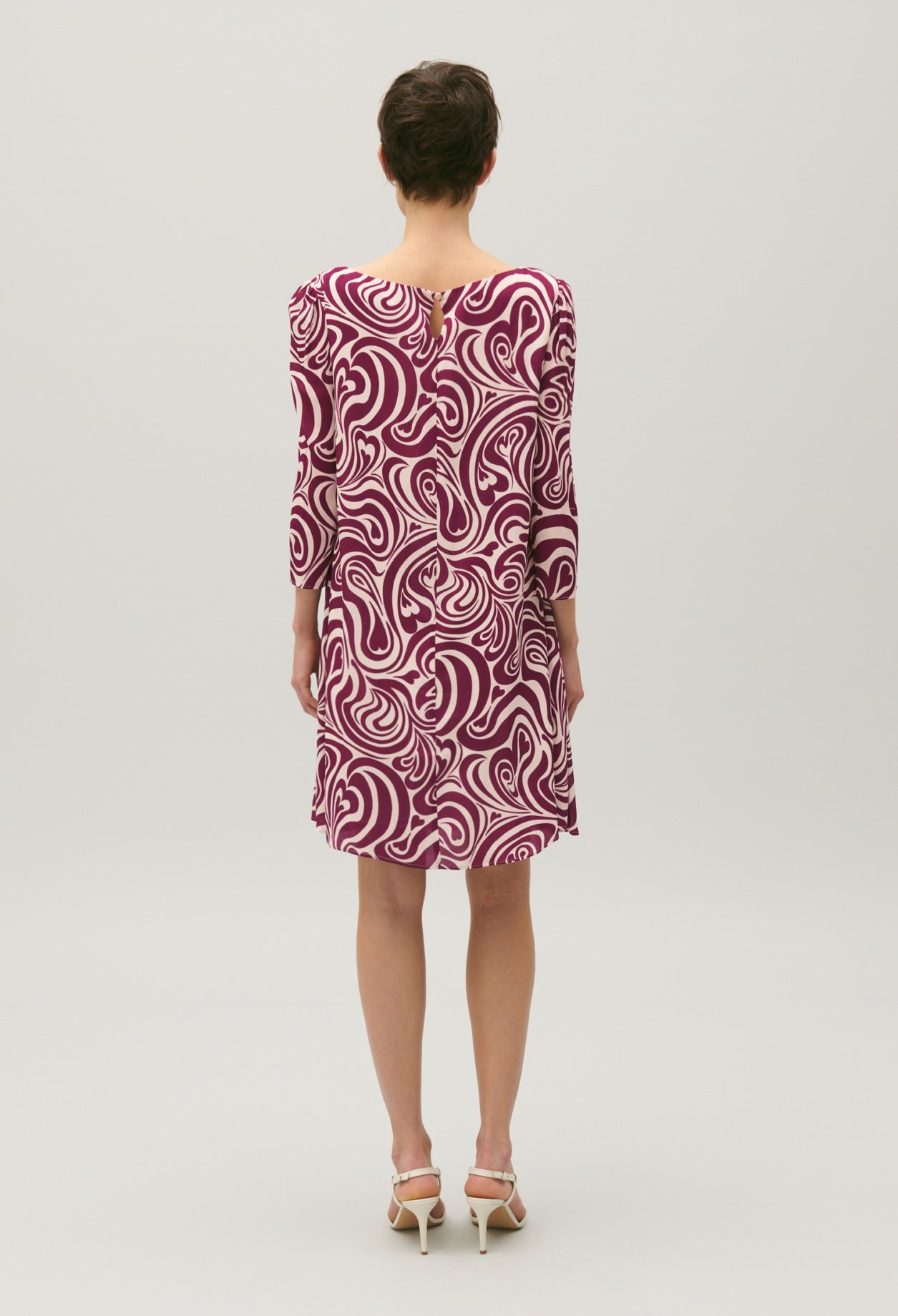 Claudie Pierlot - Robe C&T - Rififi - Print Fonce