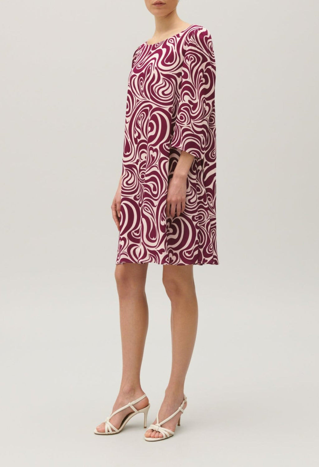 Claudie Pierlot - Robe C&T - Rififi - Print Fonce