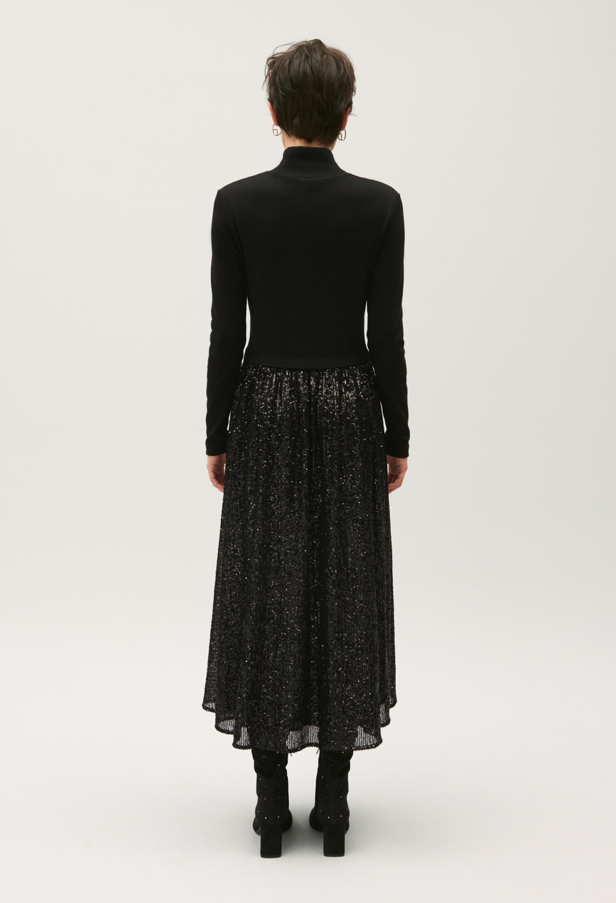 Claudie Pierlot - Knit Dress - Telisequin - Black
