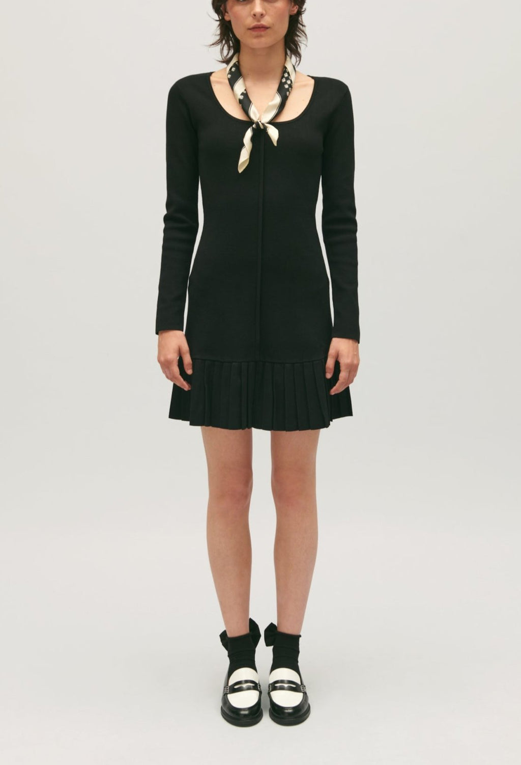 Claudie Pierlot - Vestido de Punto - Melodieuse - Negro
