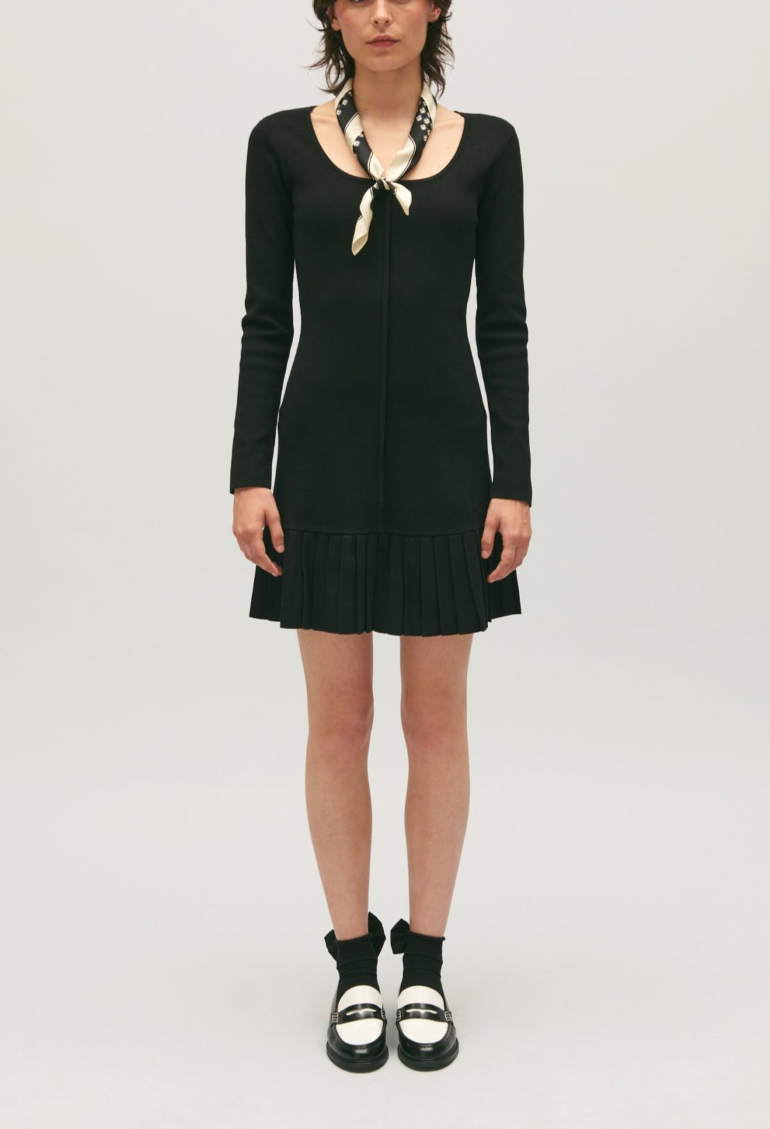 Claudie Pierlot - Vestido de Punto - Melodieuse - Negro