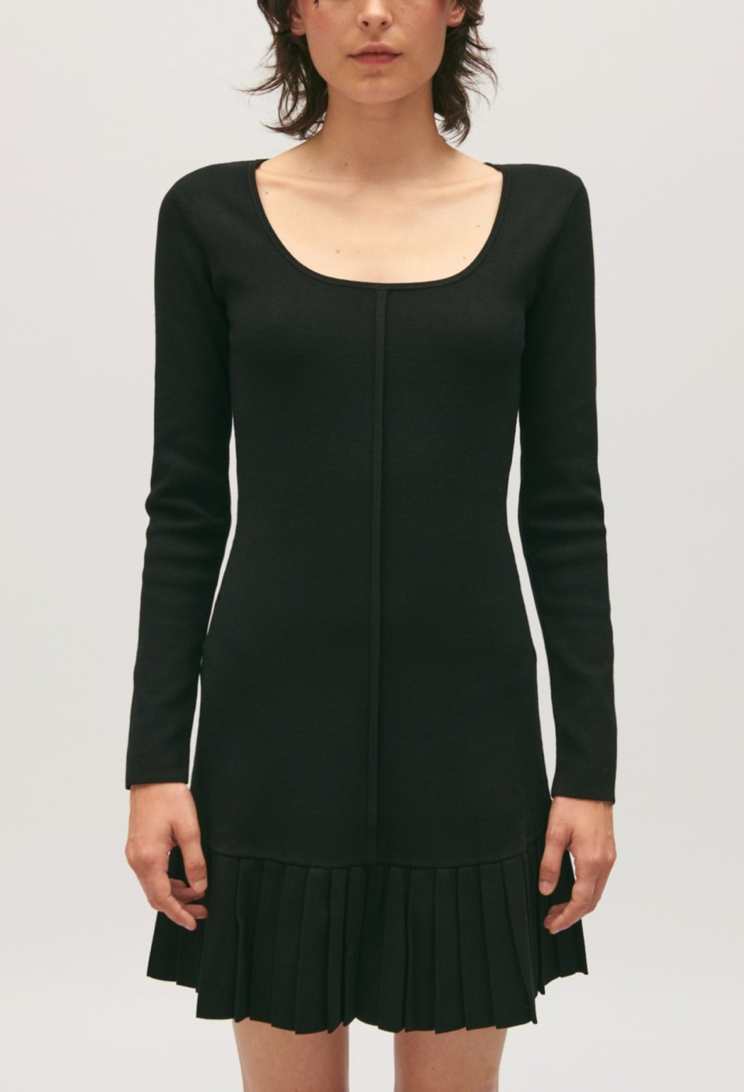 Claudie Pierlot - Vestido de Punto - Melodieuse - Negro