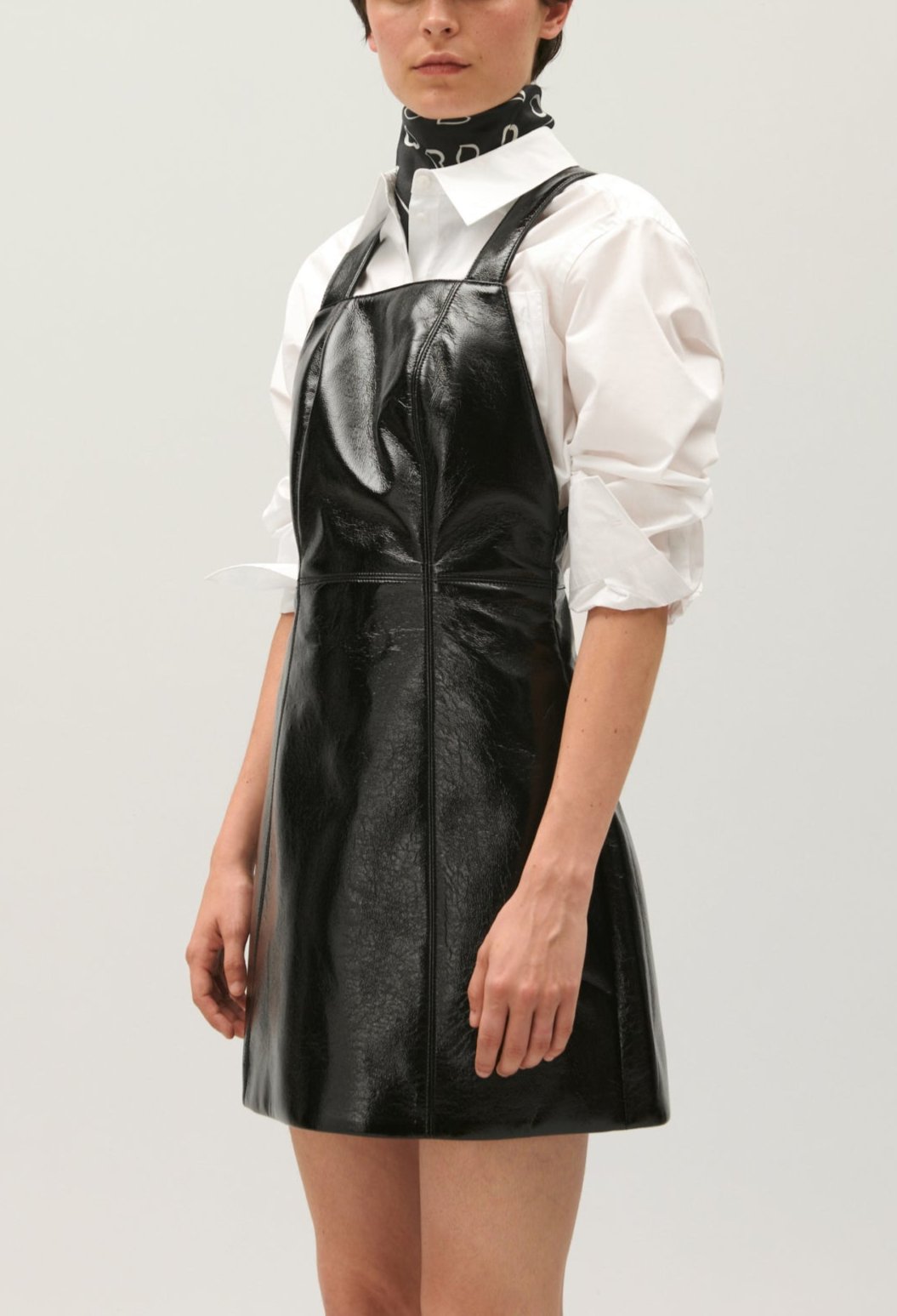 C&T Dress - Rachellevinyl - Black