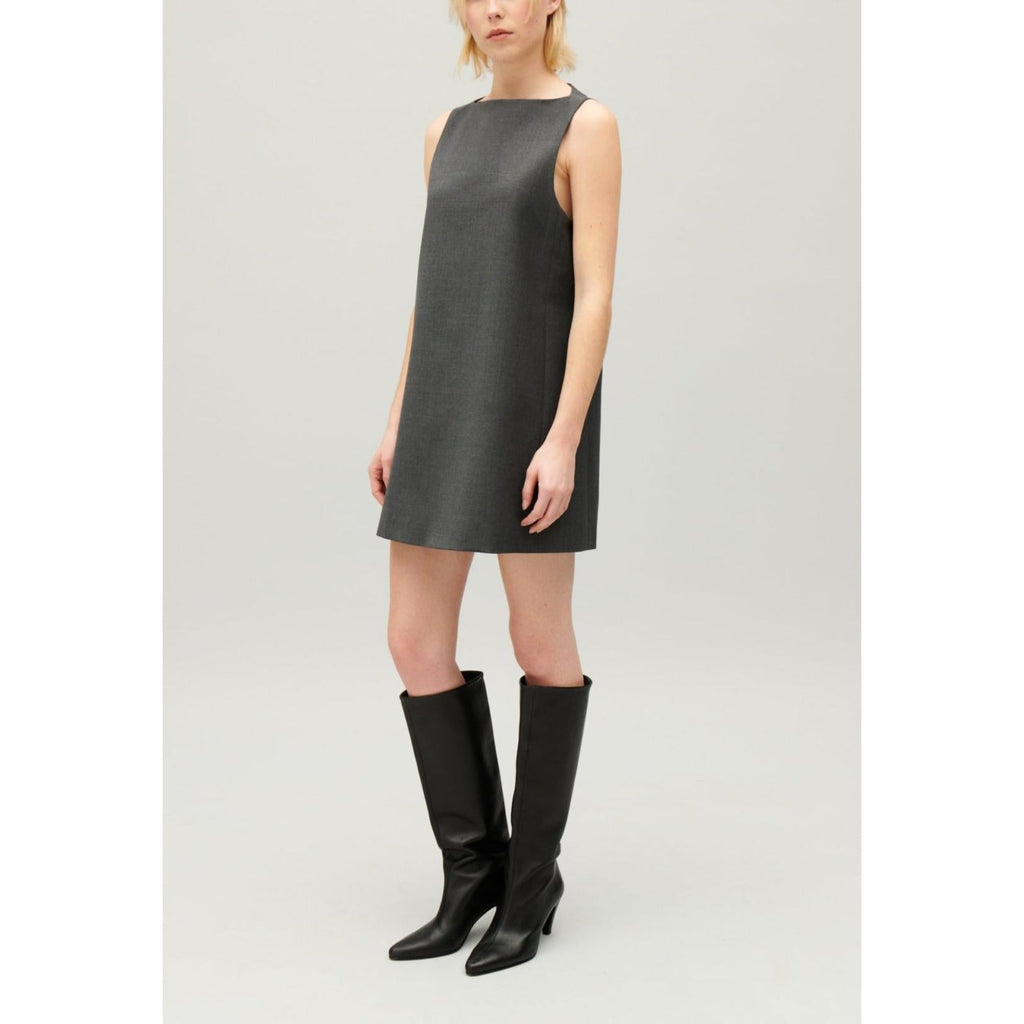 Heather Gray Short Dress