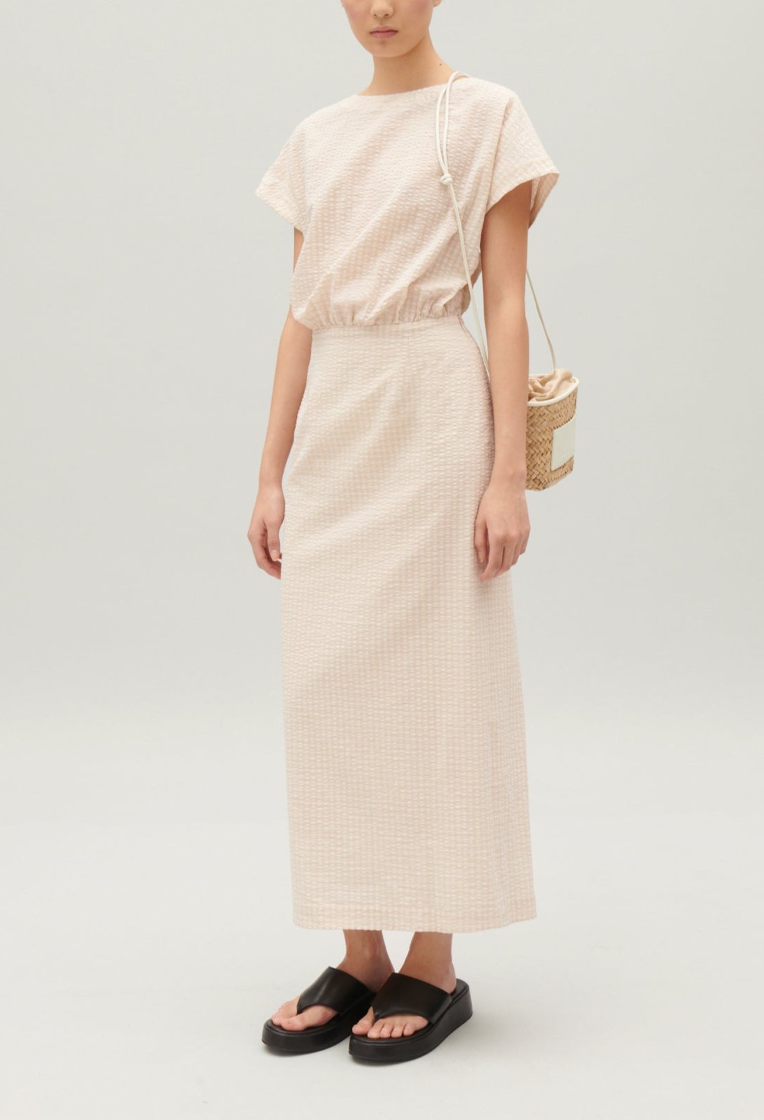 Claudie Pierlot - Vestido C&T - Reker - Bicolor
