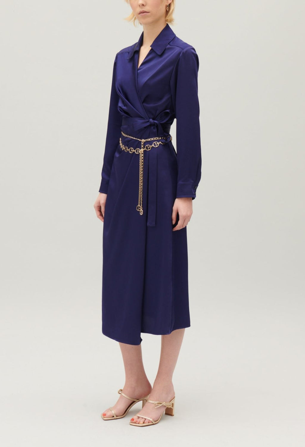 Claudie Pierlot - C&T Dress - Raquela - Indigo