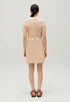 Claudie Pierlot - Robe Maille - Muscat - Beige
