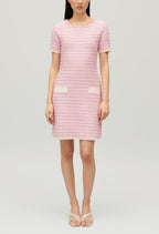 Knitted Dress - Megate - Two-tone