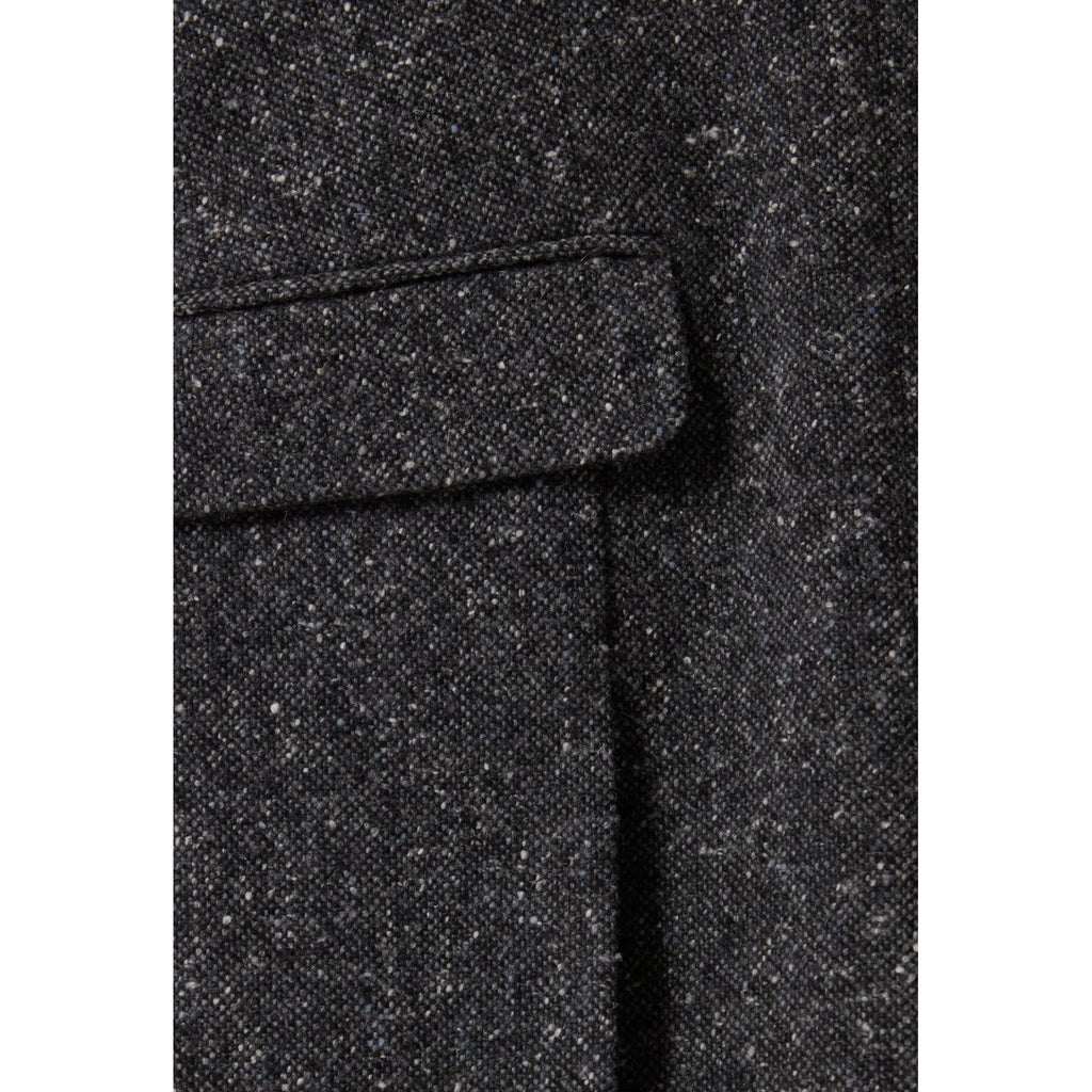 Claudie Pierlot - Robe Grise Cintrée Tailleur Tweed