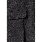 Claudie Pierlot - Robe Grise Cintrée Tailleur Tweed