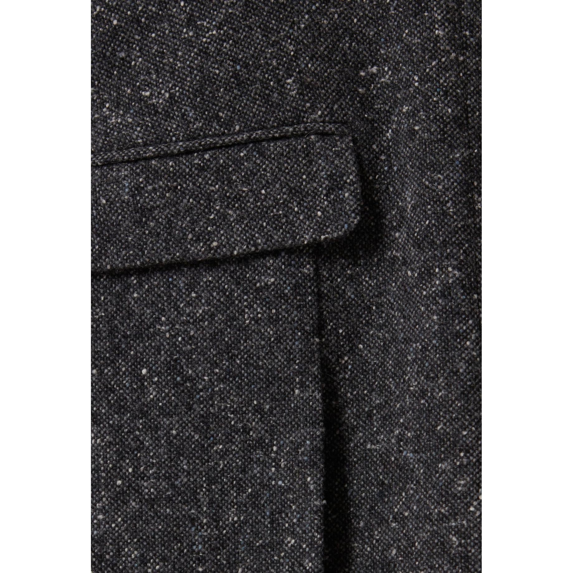 Claudie Pierlot - Robe Grise Cintrée Tailleur Tweed