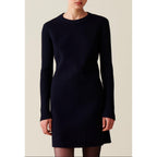 Claudie Pierlot - Robe Courte Maille Dos Côtelé