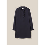 Claudie Pierlot - Robe Rayures Volants Marine
