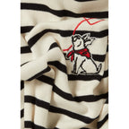 Toto Striped Denim Midi Dress