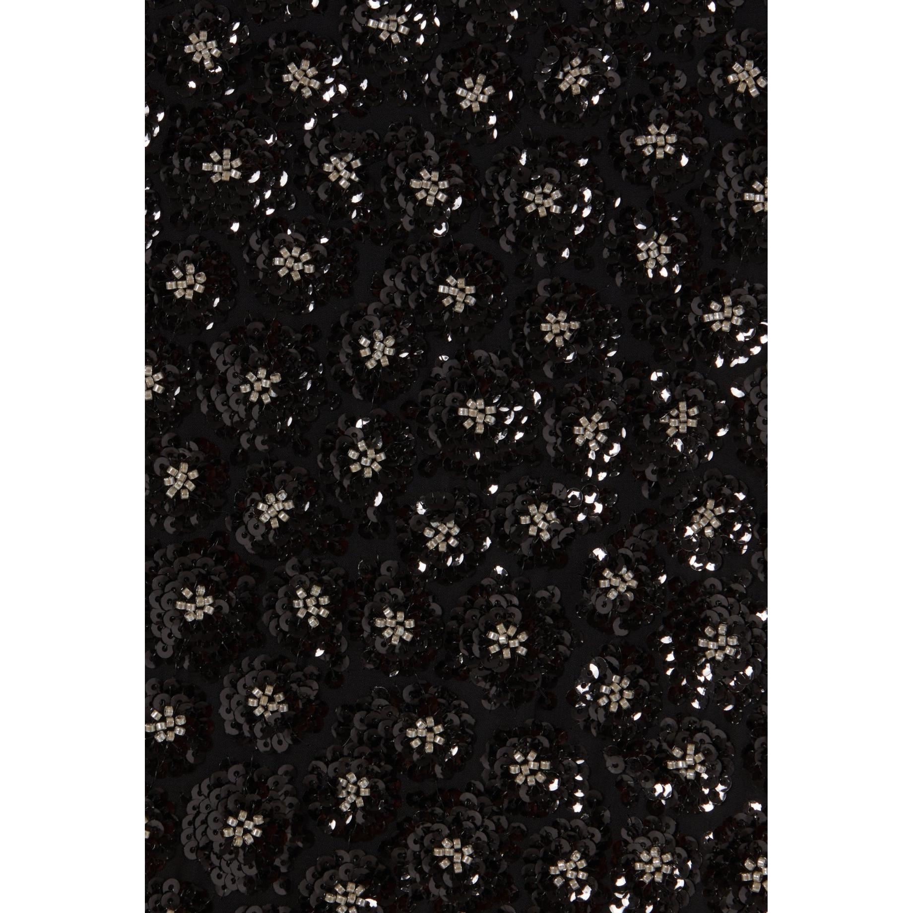 Embroidered Babydoll Short Dress