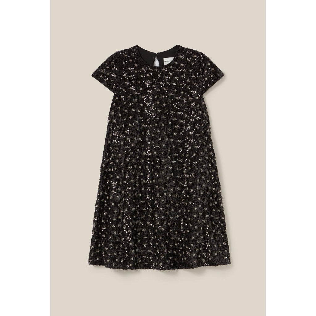 Embroidered Babydoll Short Dress