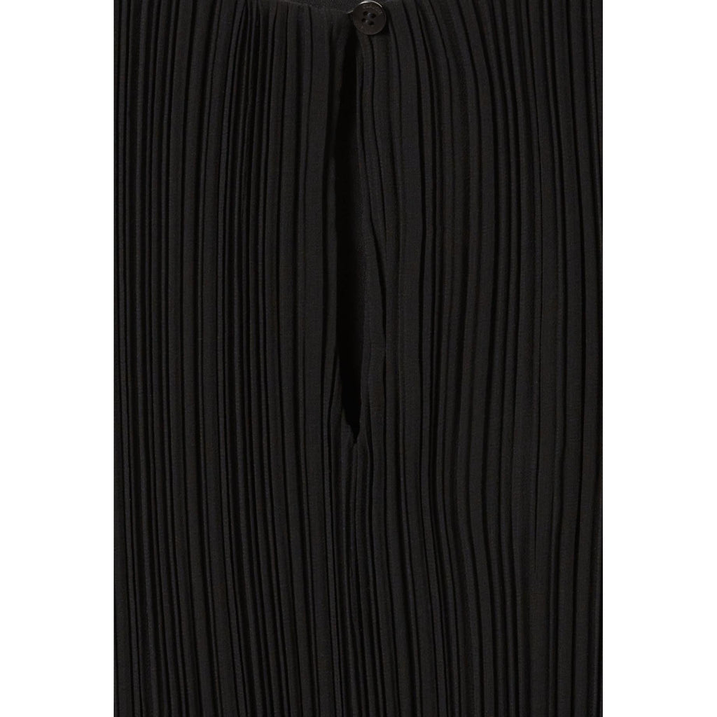Claudie Pierlot - Short Pleated Dress with Long Sleeves