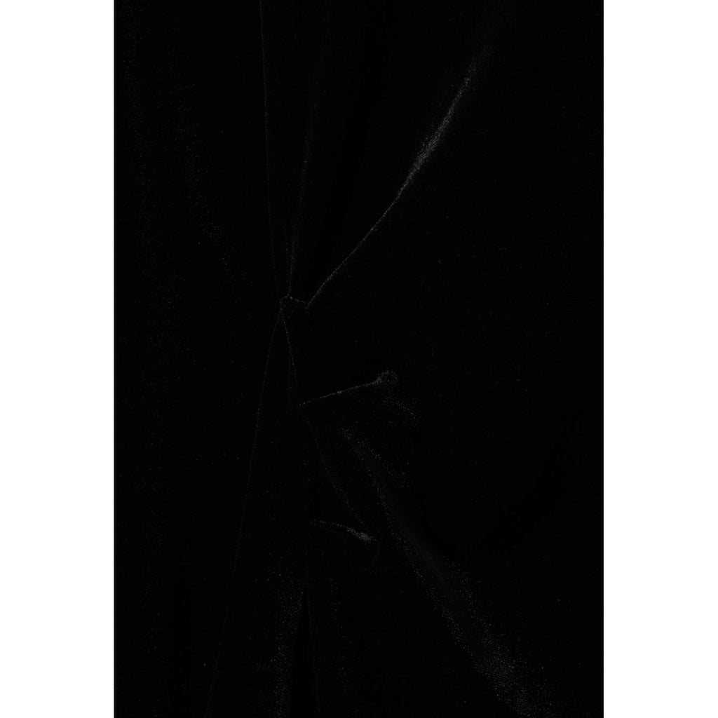 Claudie Pierlot - Robe Longue Cintrée Velours Noir