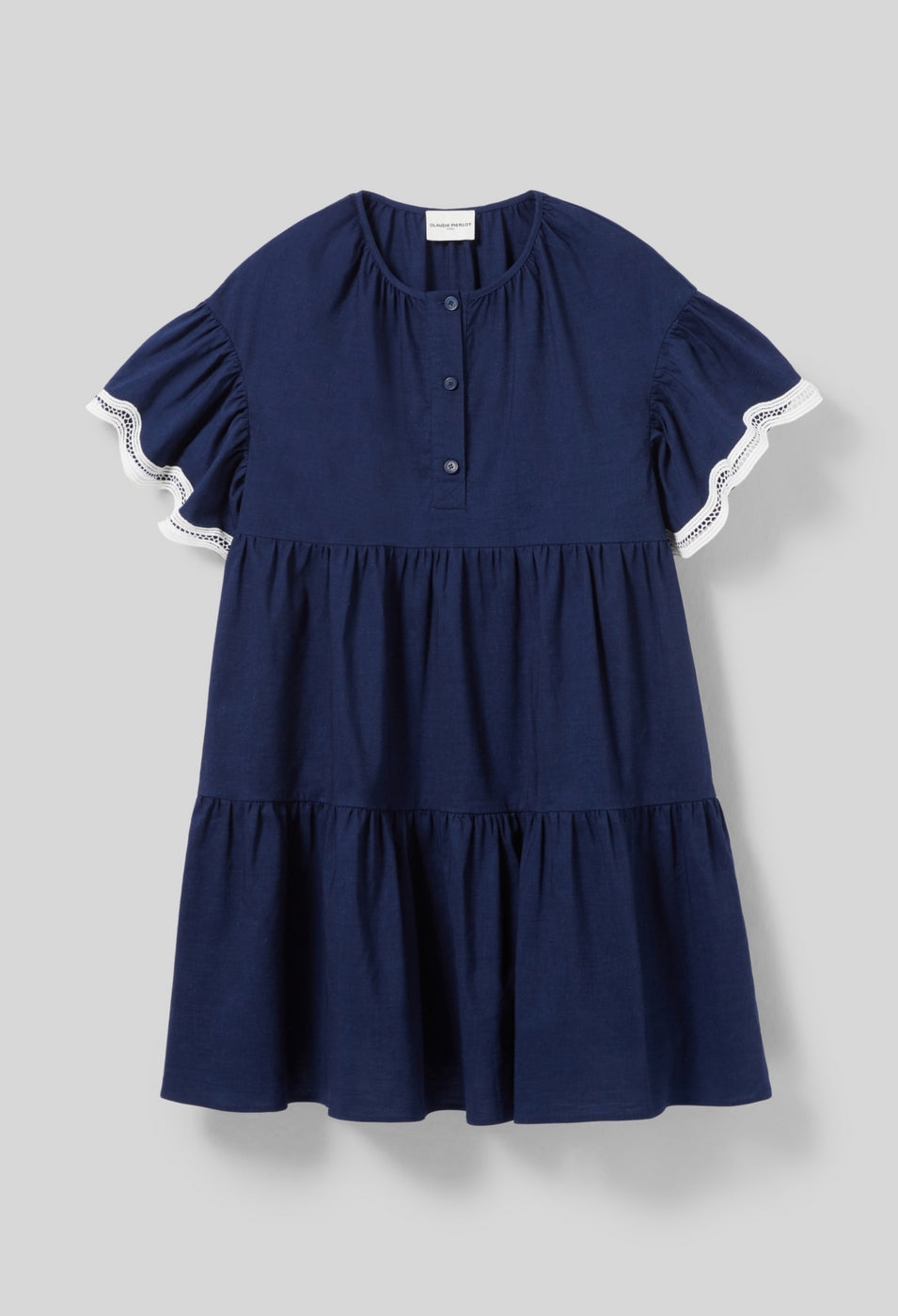 Rosemarie Indigo Dress