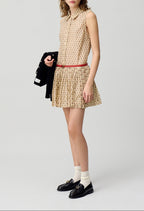 Vestido Riannesouleiado Print Claro