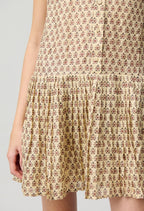 Vestido Riannesouleiado Print Claro
