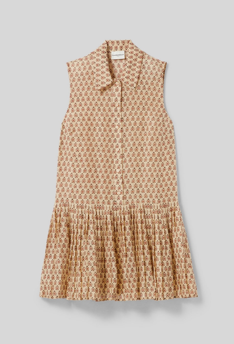 Vestido Riannesouleiado Print Claro