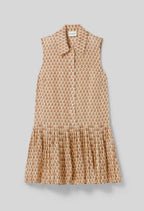 Vestido Riannesouleiado Print Claro