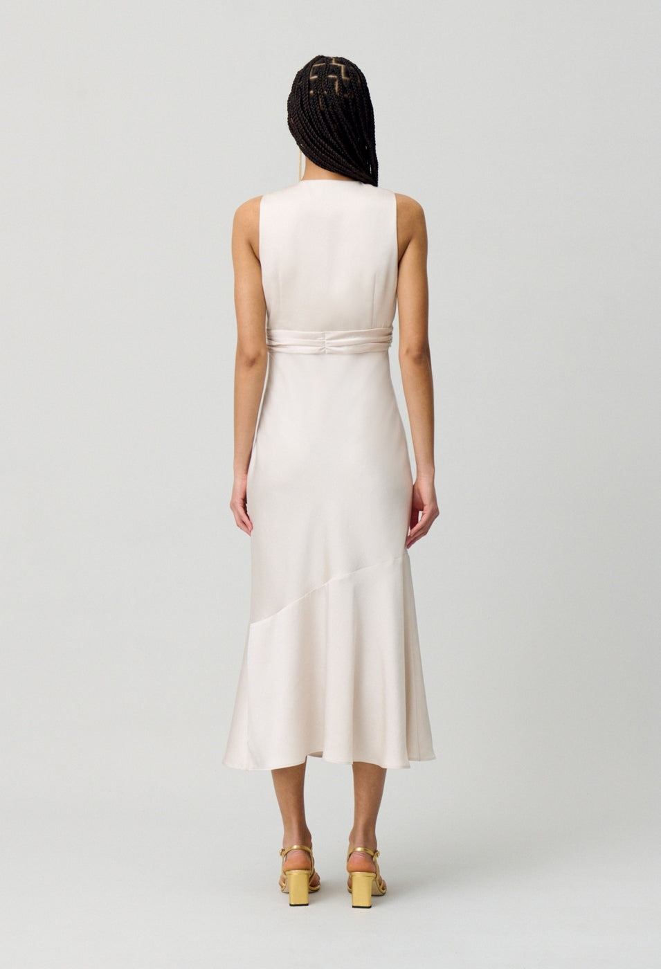 Raphaelle Champagne Dress