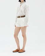 Claudie Pierlot - Shorts - Tierra - Crudo