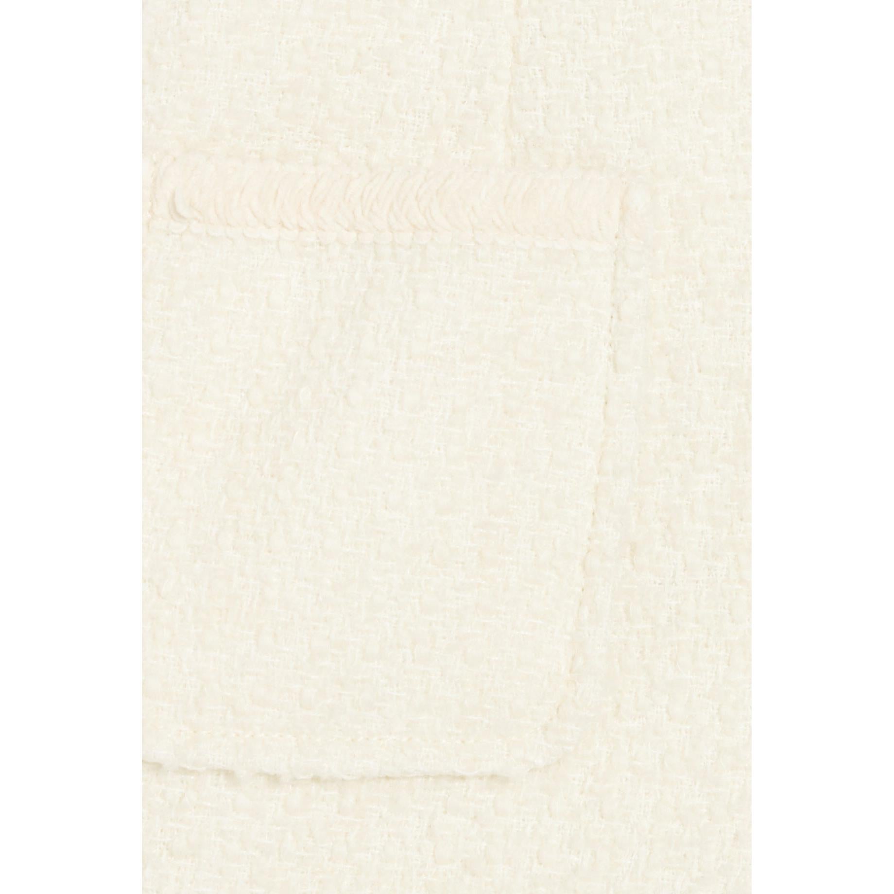 Claudie Pierlot - Ivory Tweed Shorts