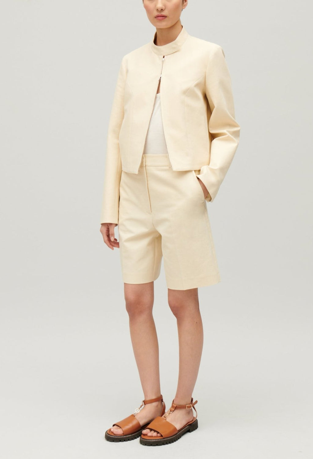 Shorts - Eirque Cotton - Light Beige