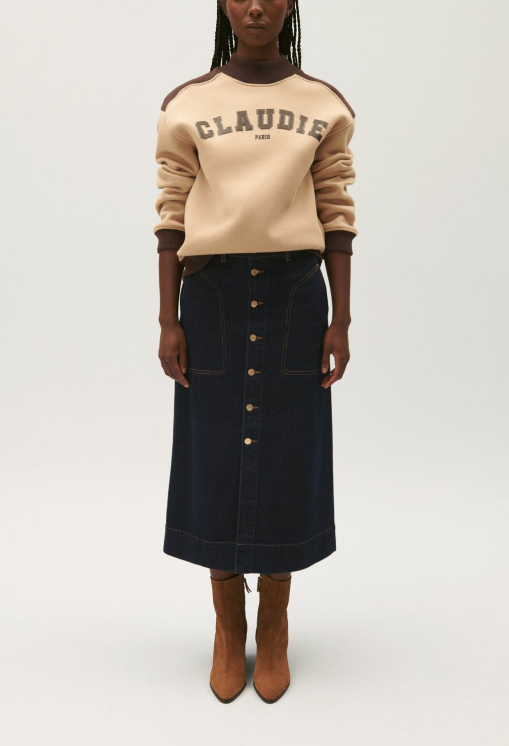 Claudie Pierlot - Sudadera - Theoreme - Bicolor