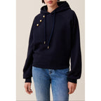 Claudie Pierlot - Sweatshirt Capuche Marine