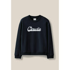 Sudadera holgada con estampado Claudie