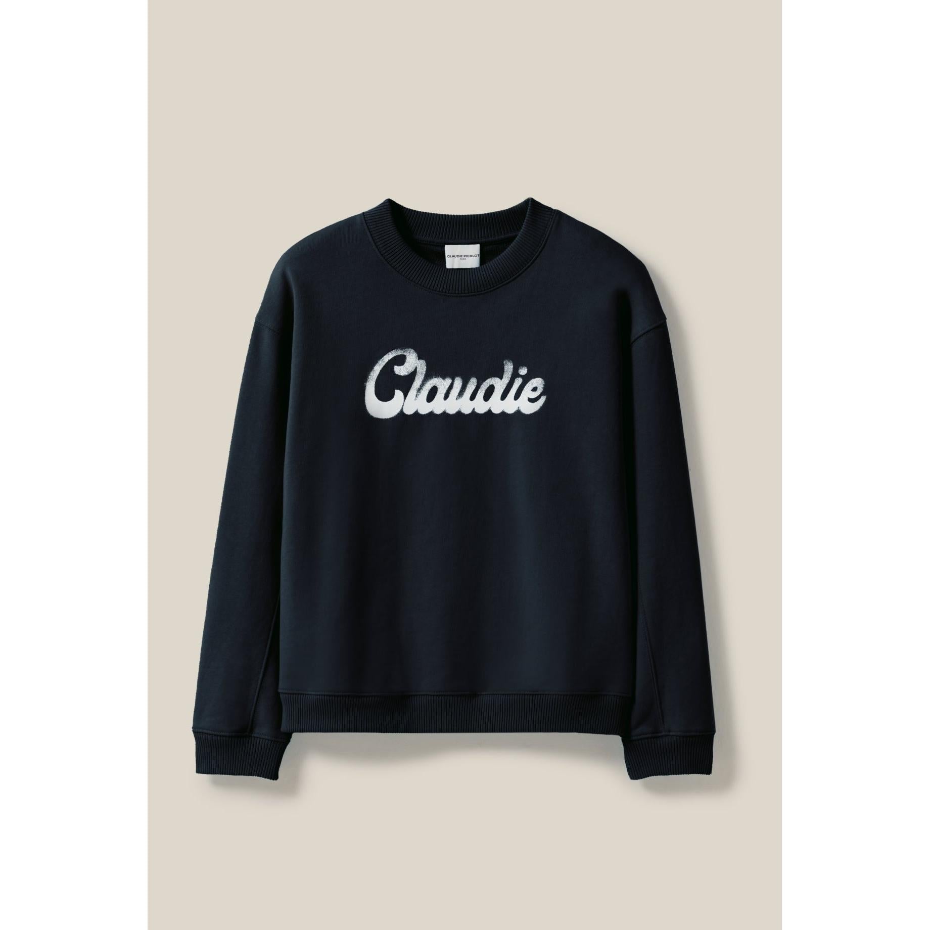 Sudadera holgada con estampado Claudie