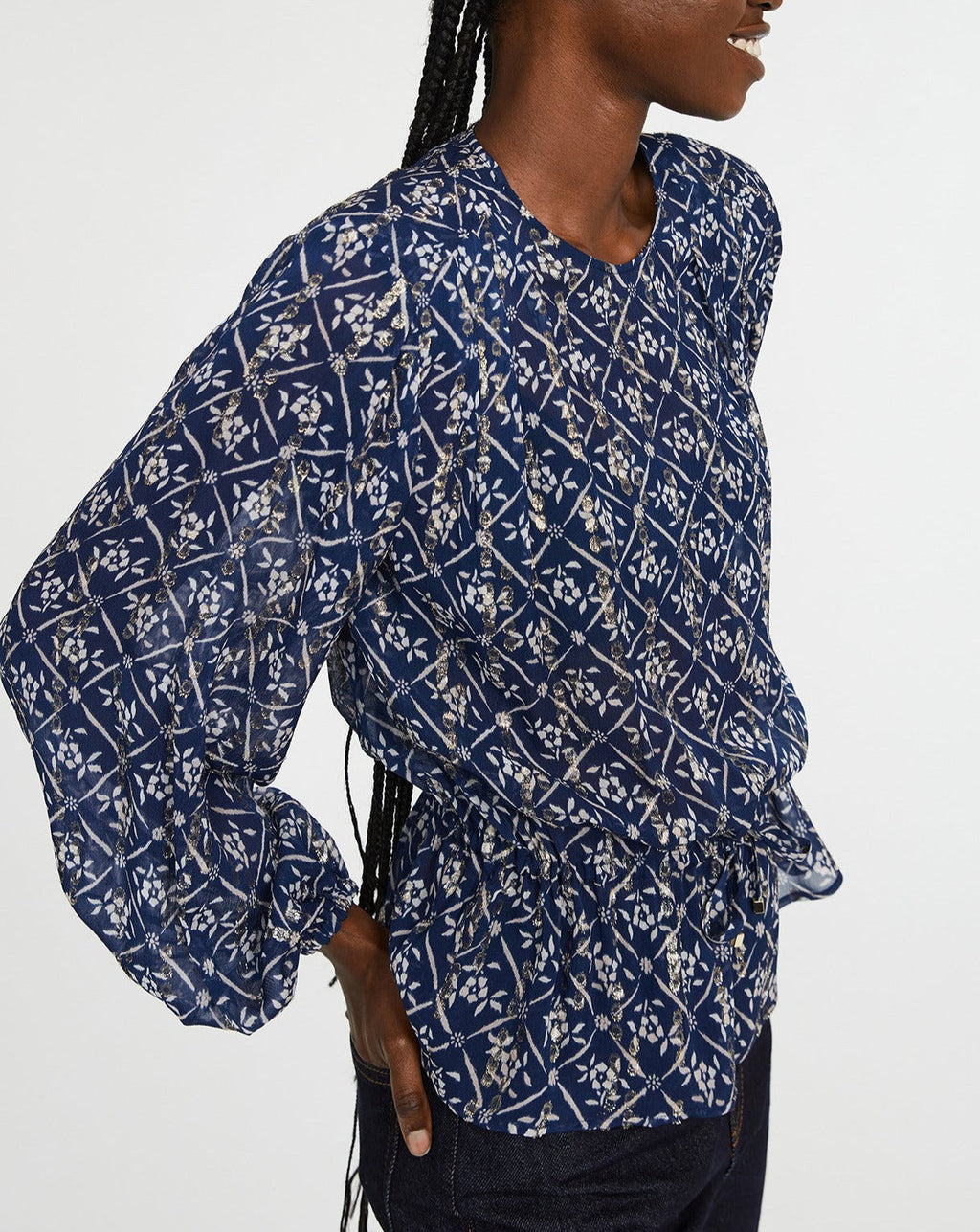 Claudie Pierlot - Top - Belange - Print Fonce