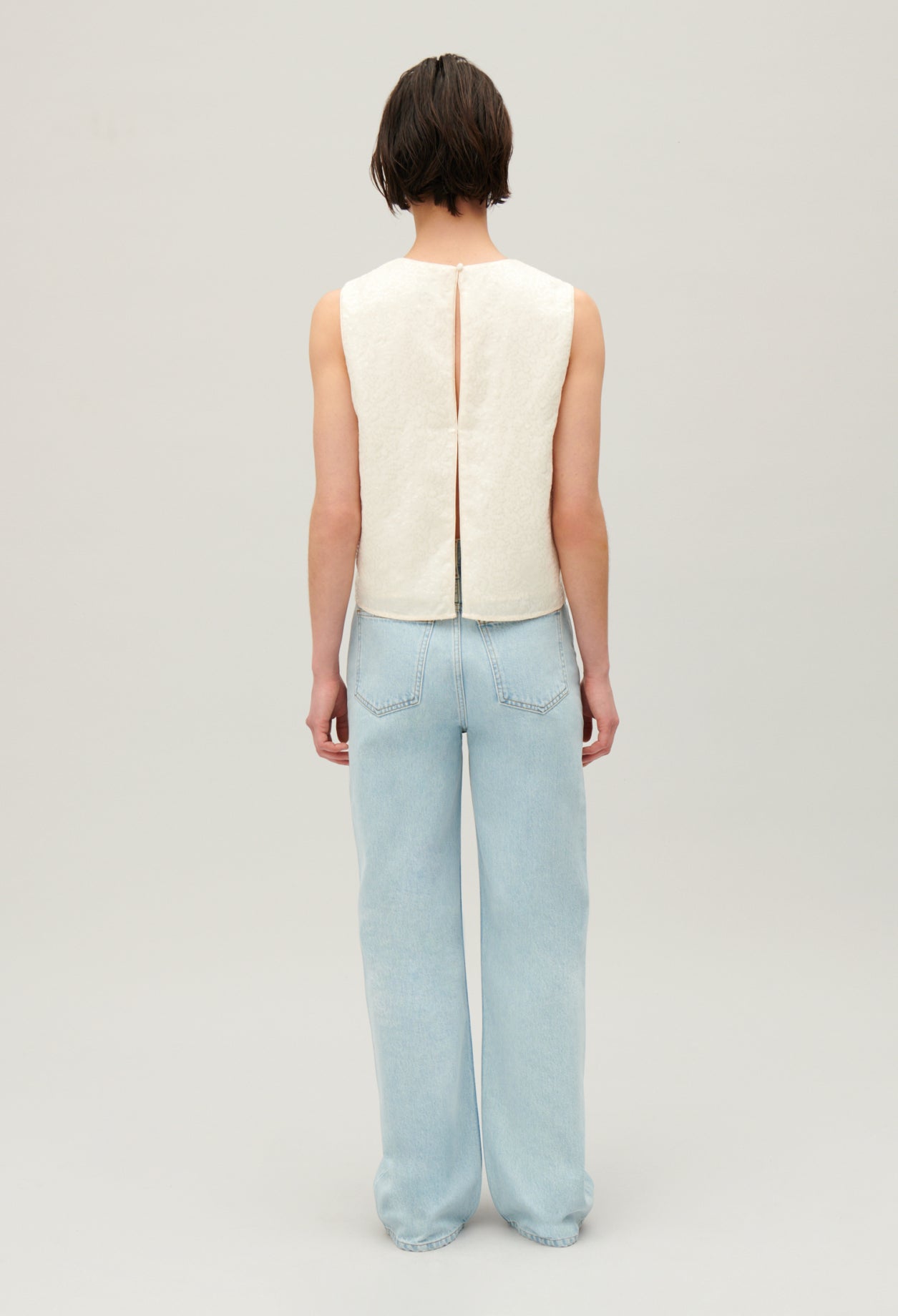 Claudie Pierlot - Top - Beaupaillette - Ecru