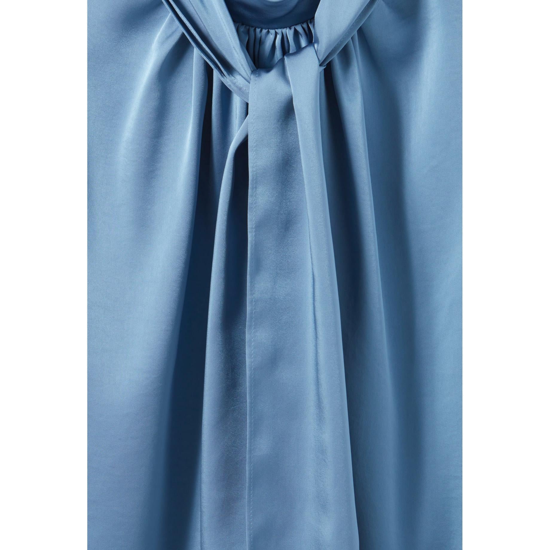 Blouse Fluide Col Lavallière