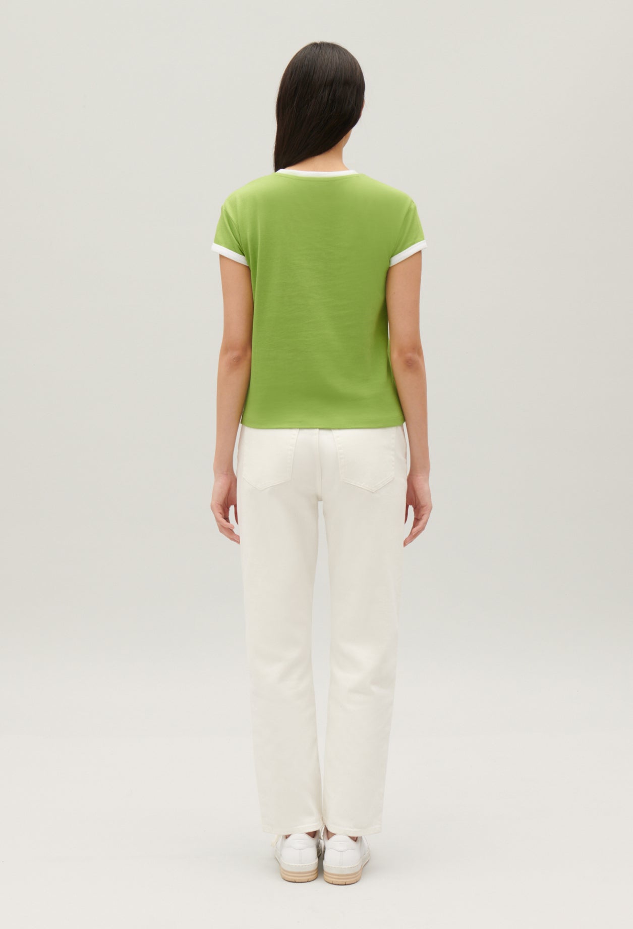 Claudie Pierlot - Camiseta - Tamet - Matcha