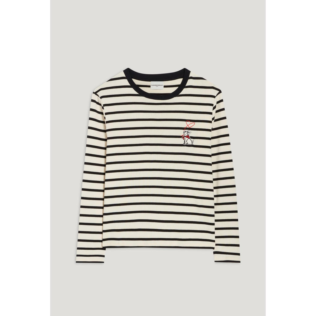 Tee-Shirt Marinière Jean Toto Bicolore