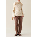 Removable Integrated Scarf Jumper