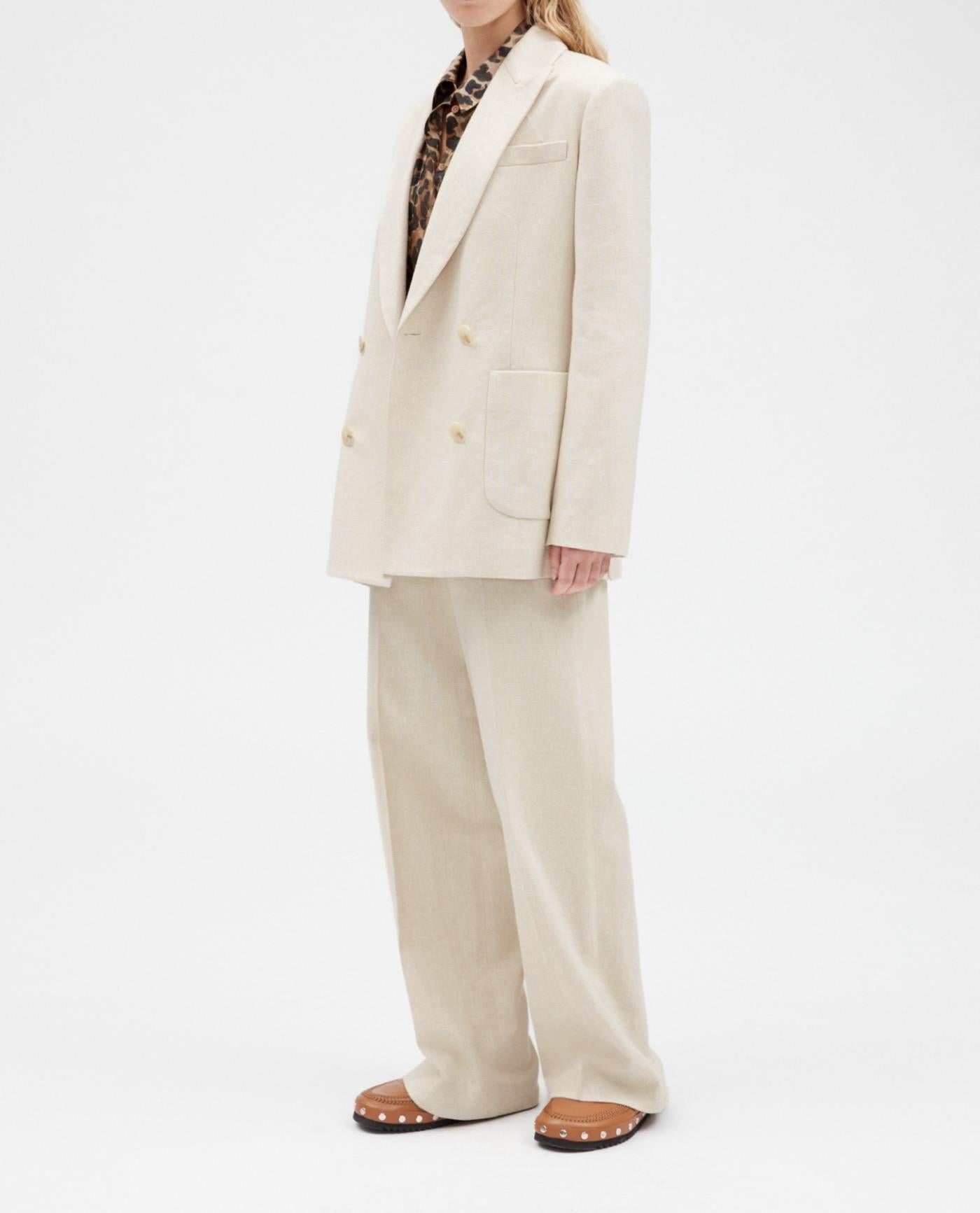 Claudie Pierlot - Chaqueta de traje - Virginialin - Lino