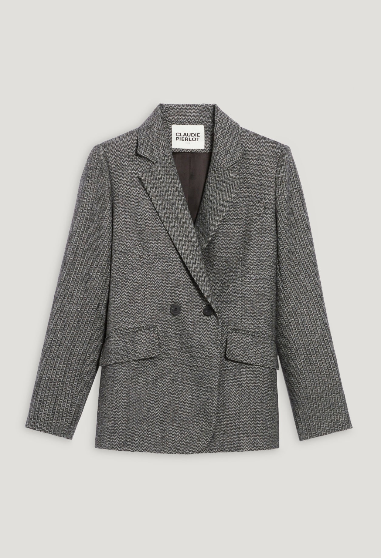 Claudie Pierlot - Tailored Jacket - Villaga Chevron - Two-Tone