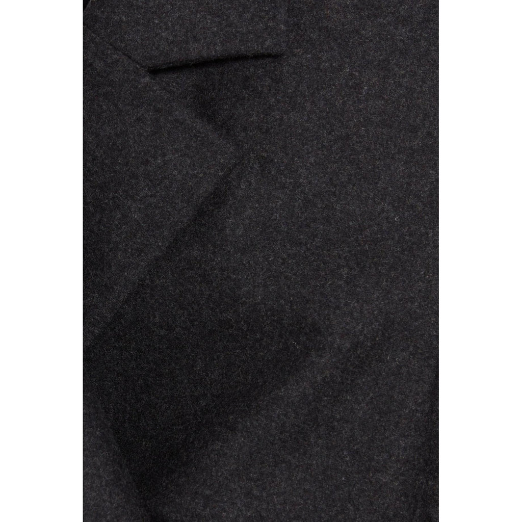 Veste Tailleur Courte Gris Chiné