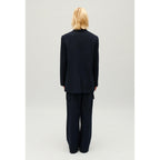 Navy Oversized Suit Jacket
