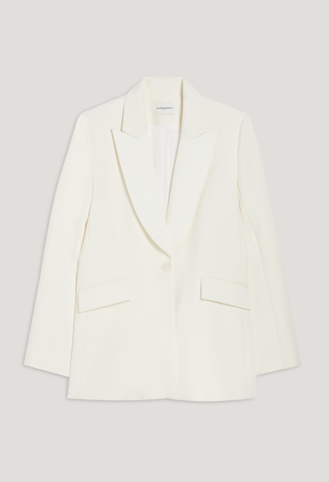 Claudie Pierlot - Blazer - Velvet - White