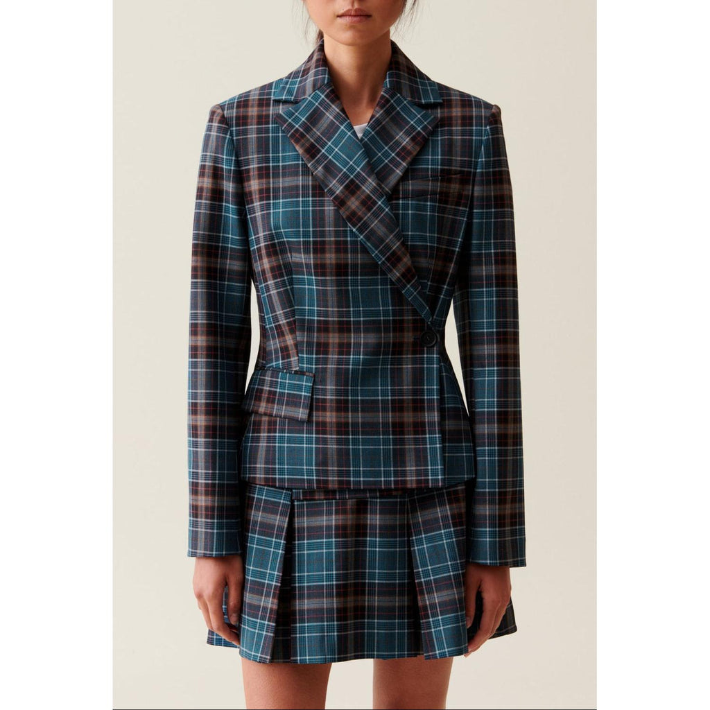 Checked Tailored Jacket