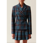 Checked Tailored Jacket